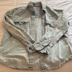 Levi's Light Blue Button Down Shirt